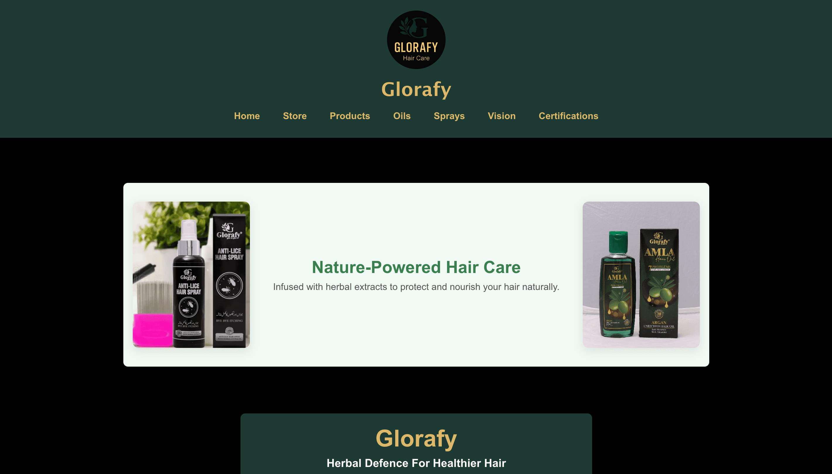 Glorafy Project Preview