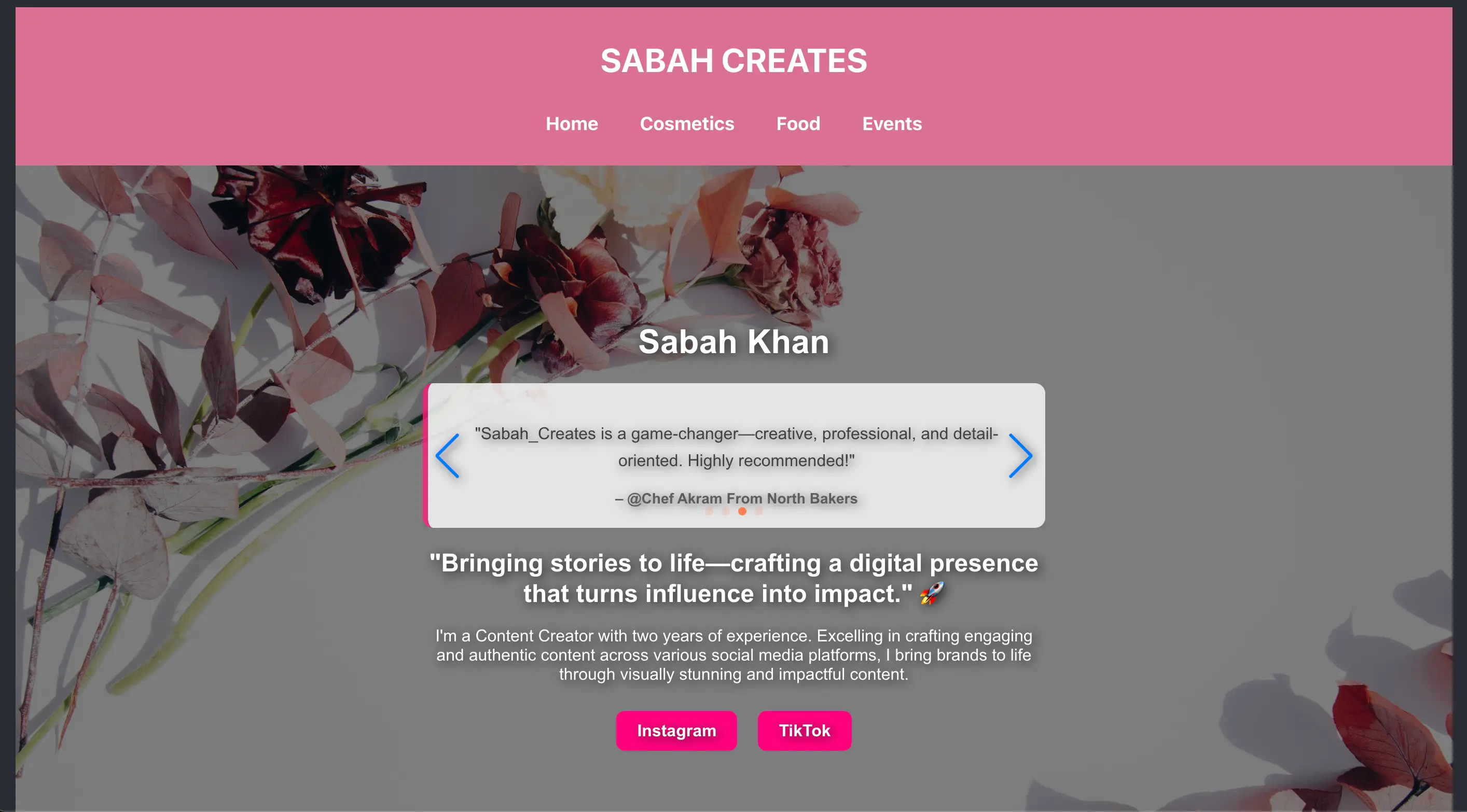 Sabah Creates Project Preview